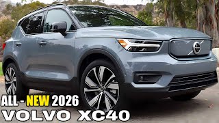 2026 VOLVO XC40  New Stylish RedesignExterior Interior amp Specs [upl. by Dilks]