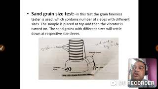 Testing of Moulding Sand [upl. by Loree532]