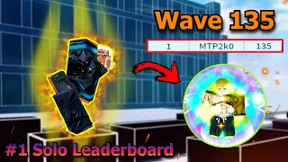 How To Get Fastest Wave 135 In Solo Leaderboard Without A Buff Unit  All Star Tower Defense [upl. by O'Neil913]