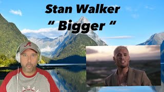 Stan Walker  quot Bigger  Official Music Video  quot  Reaction [upl. by Anifesoj]