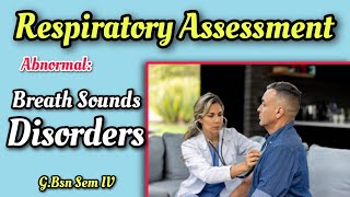 How to Assess Respiratory system  Auscultating Abnormal sounds percussion amp Palpation of chest [upl. by Gnahk922]