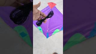 black manjha kite looting।। shorts kiteflying kitelooting kitefestival kite patangwala patang [upl. by Rebe]