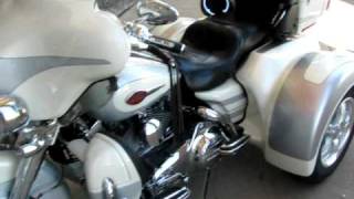 2008 Screamin Eagle Ultra Classic 110quot Rine Hart Exhaust Trike for sale [upl. by Cuttie]