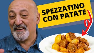 Spezzatino con patate  grande classico della cucina italiana [upl. by Rodoeht]