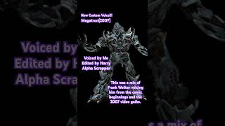 New Megatron Voice transformers transformers2007 megatron voiceacting youtube ytshorts [upl. by Anaehr]