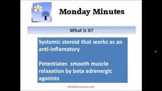 EMS Solu Medrol Use In Asthmatics [upl. by Eitak]