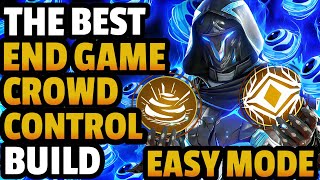 The NEW Best END GAME Crowd Control Build Easy Mode Destiny 2 Stasis Hunter Build [upl. by Dyrraj315]