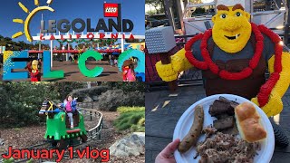 Spending New Years Day at LEGOLAND California Jan 1 vlog MINILAND amp Castle Hill Royal Joust ride [upl. by Anderea]