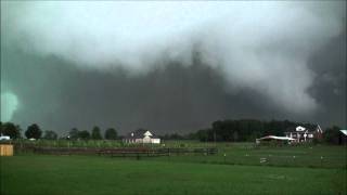 HUGE Hackleburg Tornado April 27 2011 EF5 at Athens  Madison [upl. by Shulamith617]