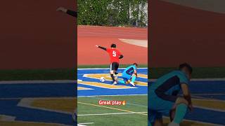 Great play🔥 soccer rosalesfilms football soccerskills futbol [upl. by Zenger]