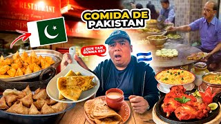 😳PROBANDO COMIDA de PAKISTÁN en EL SALVADOR 🇸🇻 asi reaccionamos [upl. by Ytitsahc]