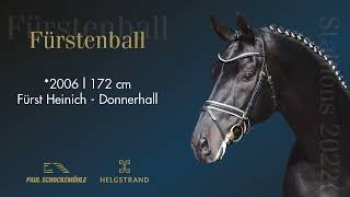 Fürstenball  Dressage Collection 2022 Schockemöhle amp Helgstrand ENG [upl. by Aneetak]