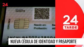 Nuevo carnet y pasaporte estarán disponibles del diciembre  24 Horas TVN Chile [upl. by Emmie]