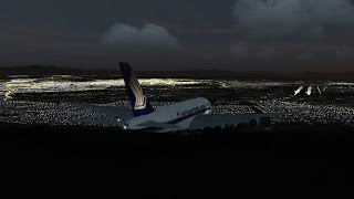 Aerofly FS Global Ultra Graphics Quality with Special Config Antalya A380 Landing [upl. by Trilbee]