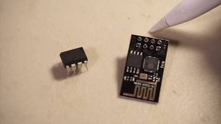 ESP01  ATTiny85 how to and demonstration [upl. by Ateerys197]