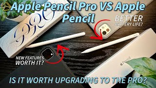 Apple Pencil Pro Vs Apple Pencil 2  Is It Worth The Upgrade [upl. by Livvyy]