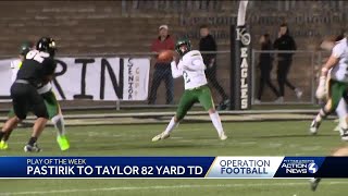 Play of the Week Seton LaSalle 82yard touchdown [upl. by Skcirdnek]