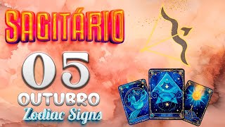 Sagitário ♐ 🎇𝐎 𝐃𝐄𝐒𝐓𝐈𝐍𝐎 𝐒𝐄 𝐂𝐔𝐌𝐏𝐑𝐄🤩🥰 5 outubro 2024  Horóscopo de Hoje 🔮 Horoscopo Diário [upl. by Baugh696]