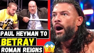 PAUL HEYMAN BETRAYS ROMAN REIGNS😱 Roman reigns and paul heyman  CM Punk [upl. by Krahmer282]