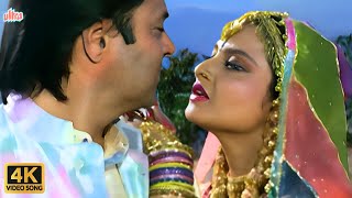 Rekha Superhit Dance Song quotMujhe Aaj Nachne Doquot  Alka Yagnik Hit Song  Ab Insaaf Hoga [upl. by Arianne40]