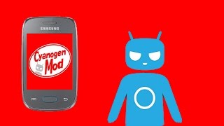 cyanogenmod 11 Android 444 P Galaxy pocket Neo Single amp Dual Chip [upl. by Annaert856]