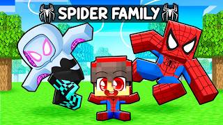 Adopted by SPIDERMAN in Minecraft [upl. by Eliott]