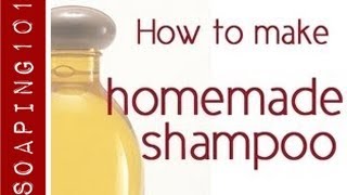 How to Make Homemade Shampoo  Soaping101 [upl. by Ferneau95]