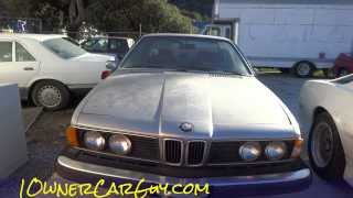 E24 BMW 630CSi 6 Series Coupe 1 Owner For Sale Cheap 895 [upl. by Codi77]