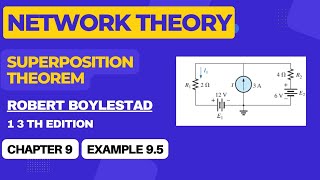 Introductory Circuit Analysis 13th edition Chapter 9 solutionsBoylestadExample 95GATEESE [upl. by Shaina200]