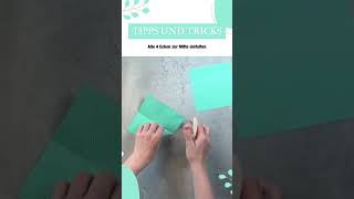 Einfache Box basteln basteln diy handmade stampinup kreativ papierbasteln tutorial [upl. by Aliakim43]