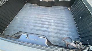 How to Hack an Aftermarket Westin 6 Ft Bed Mat to Fit a 2024 Toyota Tacoma [upl. by Ainirtac]