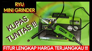 REVIEW RYU MINI DIE GRINDER RDG 32 TERMURAH Review Lengkap Gerinda Lurus [upl. by Adalbert]