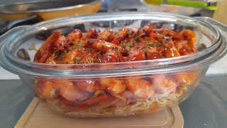 Crevettes sauce soja Nouilles chinoises [upl. by Howell]