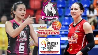 PVL LIVE  AKARI CHARGERS vs PLDT HITTERS I LIVE SCORES and COMMENTARY [upl. by Ised]