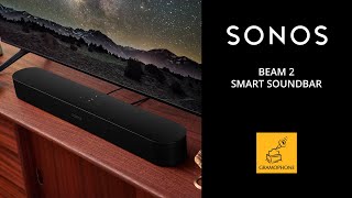 NEW Sonos Beam Gen 2 Smart Soundbar Review  Unboxing [upl. by Gail]