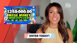 PCH Sweeps Alert PCHlotto Mega Money Multiplier [upl. by Lerret]