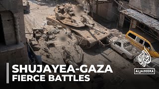 Battles rage in north Gaza as Palestinian fighters ambush Israeli troops [upl. by Cynara]