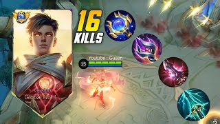 Very Explosive Damage Gusion New Build In RankGameMust Watch😱  Gusion Best Build 2024  MLBB [upl. by Sears]