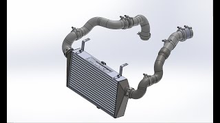 HDi Hilux N70 HDi GT2 intercooler kit intro part 1 [upl. by Baniez]