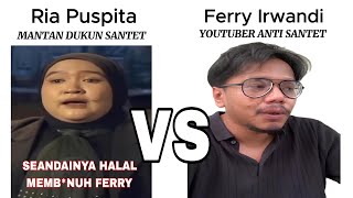 Asal Usul Drama Ferry Irwandi Dan Ria Puspita Mantan Dukun Santet [upl. by Lleval]