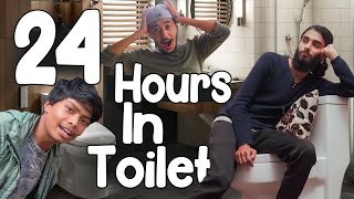 Spending 24 hours in Toilet  RisingStar 20 [upl. by Minetta]