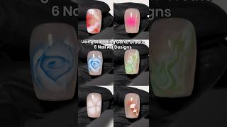 🖌️Using Blooming Gel to Create 6 Nail Art Designs💅 [upl. by Besnard551]