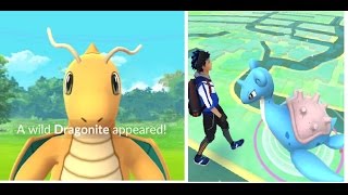 Pokemon Go 捕獲乘龍2快龍暴鯉龍鐵甲暴龍CP2751烈焰馬卡比獸 [upl. by Ahsimak]