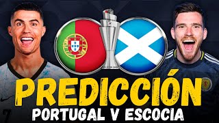 PORTUGAL vs ESCOCIA  UEFA Nations League 2024  Predicción y Pronóstico  Cristiano Ronaldo [upl. by Earahs57]