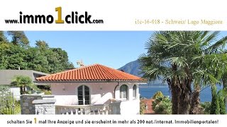 SOLD  Schweiz Tessin exklusive Villa mit Blick auf Lago Maggiore zu verkaufen [upl. by Florencia]