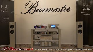 Burmester BA loudspeakers Burmester electronics Tweak Studio Thorens THE Show Newport 2016 [upl. by Rubma]