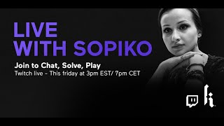 Twitch Live  Sopiko Guramishvili July 16 [upl. by Pippo159]