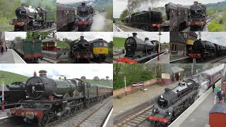 Churnet Valley Railway Steam Gala  4th May 2024 [upl. by Pegma]