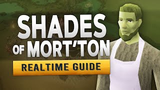 RS3 Shades of Mortton – Realtime Quest Guide [upl. by Eanod]