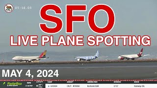 SFO LIVE  BUSY SAN FRANCISCO AIRPORT PLANE SPOTTING STREAM [upl. by Zoltai]